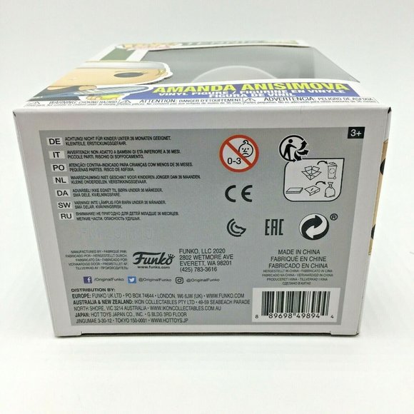 Funko Pop Tennis - Amanda Anisimova (#05,NEW) - Picture 8 of 8